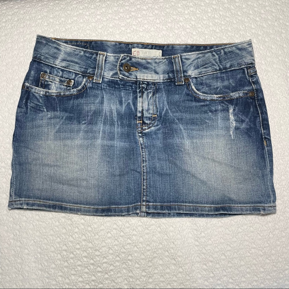 BKE Bluejean Skirt
